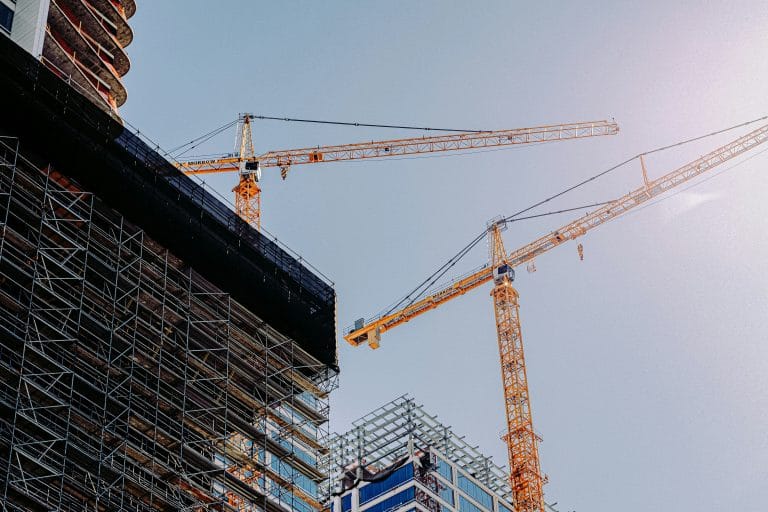 Stockphoto of a construction site